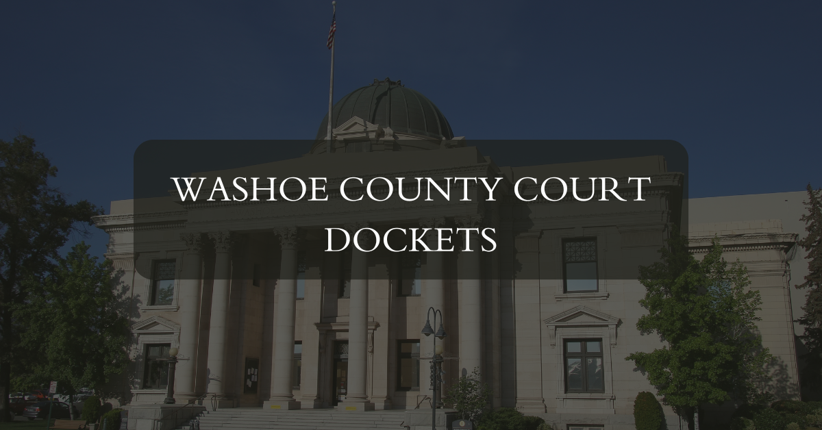 Washoe County Court Dockets