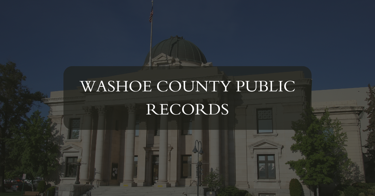 Washoe County Public Records